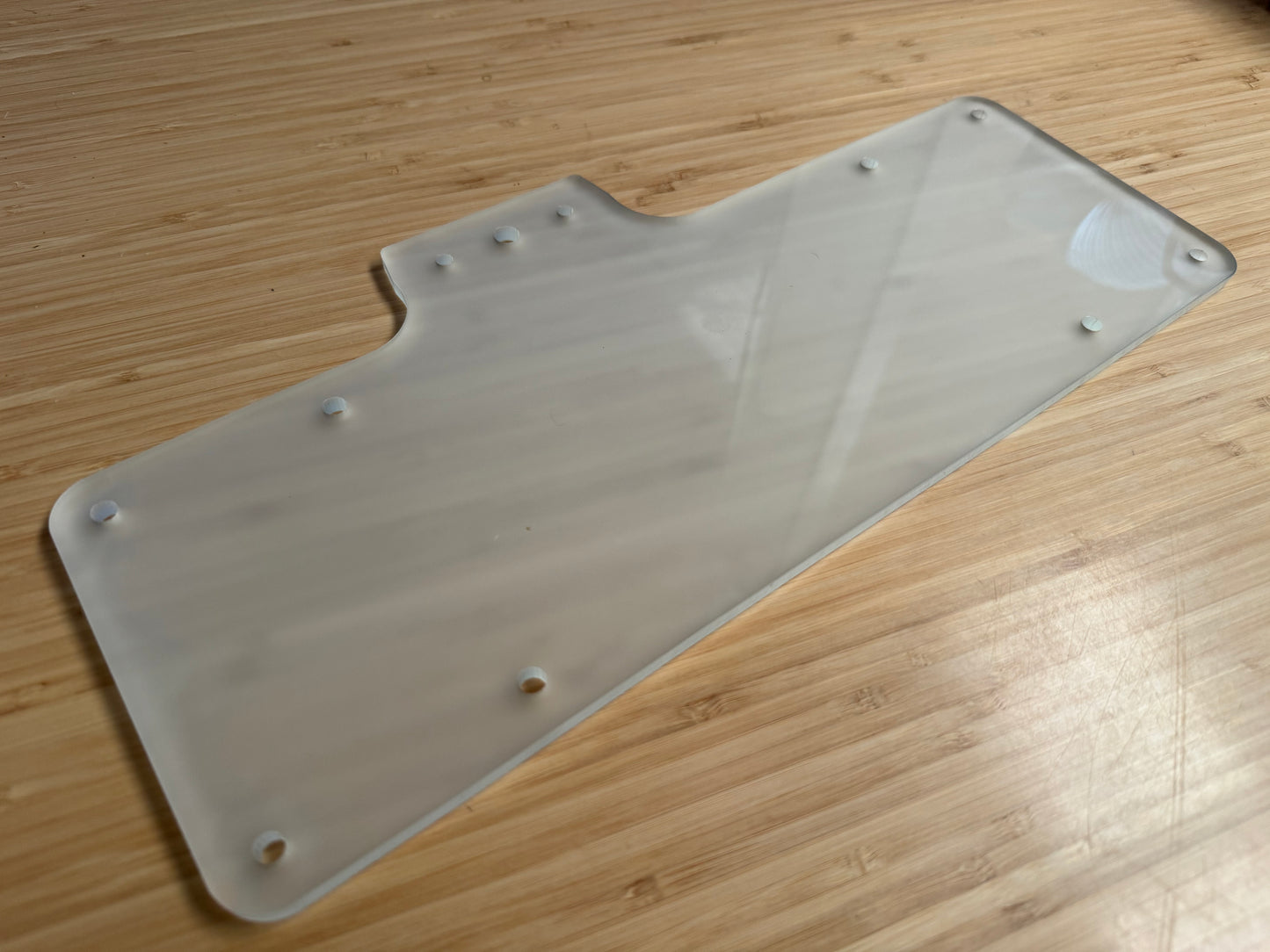 NZ Rego Plate Light Mounting & Backing plate