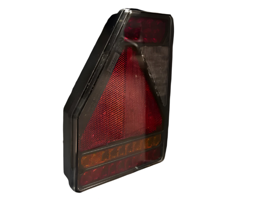 Bateson Plant Trailer Triangle LED Lights - Red LHS (2025+)